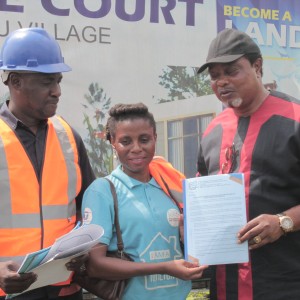 Presentation of documents By our CEO and veteran actor Mr Ladi Folarin