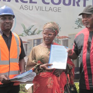 Presentation of documents By our CEO and veteran actor Mr Ladi Folarin